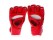 Red PU Leather Boxing Punching Gloves