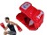 Red PU Leather Boxing Punching Gloves