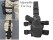 Tactical Drop Leg Holster for Pistol & Magazine