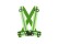 Green Safety Visibility Reflective Belt for Outdoor Sports