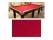 Pool Table Cloth 9ft Felt Billiard Snooker Mat Cover