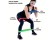 5PCS Resistance Bands Set for Yoga, Pilates & Fitness