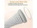 Foot Massage Roller, Plantar Fasciitis Relief, Deep Tissue, Grey