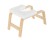 Wooden Headstand Bench Yoga Chair - White