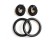 Fitness Gymnastics Rings with Suspension Straps