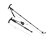 Hiking Anti-shock Walking Pole Trekking Stick Cane - Black