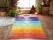 Rainbow Chakra Beach Towel Yoga Blanket
