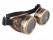 Brass Steampunk Goggles for Motorcycling/ Cosplay/ Parties