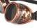 Copper Steampunk Goggles for Motorcycling/ Cosplay/ Parties