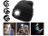 LED Headlight Beanie for Camping/ Hiking - Black