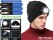 LED Headlight Beanie for Camping/ Hiking - Black