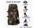 Camping Tramping Backpack 80L Hiking Bags Polyester 600D