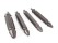 4 Pcs Broken Damaged Bolt Remover Screw Set