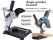 Angle Grinder Stand for 100/115/125mm Tools, 45° Swivel Base