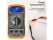XL830L Digital Multimeter Portable Multimeter AC/DC Voltmeter