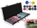 500pcs Poker Chips Set with 2 Playing Card Decks