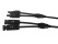 Pair MC4 Connectors Y Branch Solar Panel Adaptor Cables