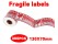 Fragile Stickers 250 Labels