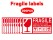 Fragile Stickers 250 Labels