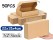 50 Pack Cardboard Shipping Boxes 22x15x4cm