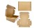 50 Pack Cardboard Shipping Boxes 22x15x4cm