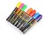 8 x Erasable Fluorescent Window Markers set