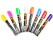 8 x Erasable Fluorescent Window Markers set