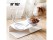 Cat Food Water Bowl Cat-Shaped Raised Non-Slip Food Bowl