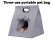 Cat Bed Pet Carrier Cat Cave Bed 3in1