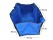 Pet Car Seat Cover - Waterproof Hammock *BLUE*