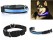LED Dog Pet Flashing Light Up Safety Collar Blue L