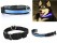 LED Dog Pet Flashing Light Up Safety Collar Blue S