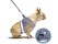 Reflective Dog Vest Harness Pet Leash  M