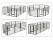 Pet Dog Play Pen Enclosure Exercise Pen *10 Panels*