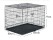 Portable Wire & ASB Pan 42" Dog Cage XXL