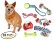 10-Pack Pet Dog Chew Toy Set Teething Training Play Toys
