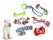 10-Pack Pet Dog Chew Toy Set Teething Training Play Toys