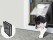 XL Dog Door, 2-Way Lock, Weather-Resistant, Black