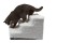 Pet Dog Stairs with Cover for Indoor and Outdoor 3 Steps