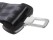 Black Nylon Universal Extention Car Safety Seatbelt