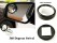 Black Car Blind Spot Mirror Circular Convex 49mm in Diameter