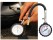 0-100 PSI Car Tyre Pressure Gauge with Hose & Dial