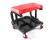 Garage Work Seat Repair Stool Swivel Workshop Chair w/ 4 Wheels