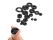 125PCS 18 Sizes Rubber Grommet Eyelet Ring Gasket Assortment Kit