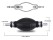 Fuel Siphon Pump: Manual Hand Squeezer for Gas/Diesel/Water