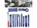12pcs Car Audio Dash Removal Tools Panel Door Stereo Pry Bar Kit