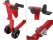 Motorcycle Wheel Lift Stands, Front & Rear Stand