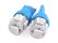 Car Interior Exterior LED Light Bulb T10 x4 BLUE