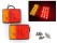 12V 30 LED Trailer Tail Lights 2pcs