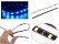 30cm 12 LED Waterproof Flexible Light Strip x 2 Blue